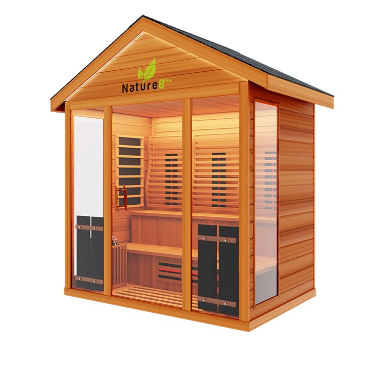 Nature 8 Plus Medical Hybrid Sauna (6 Person) Saunas Medical Saunas 
