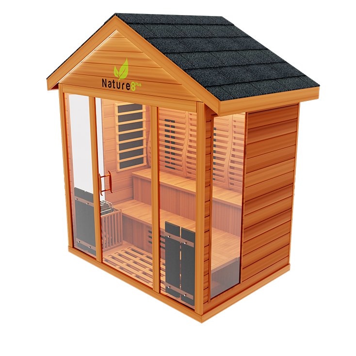 Nature 8 Plus Medical Hybrid Sauna (6 Person) Saunas Medical Saunas 