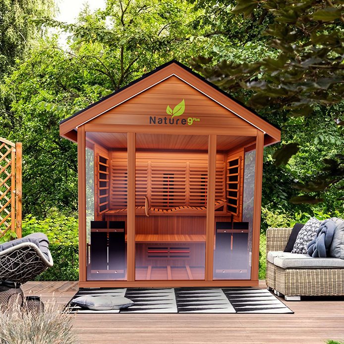 Nature 9 Plus Medical Hybrid Sauna (6 Person) Saunas Medical Saunas 
