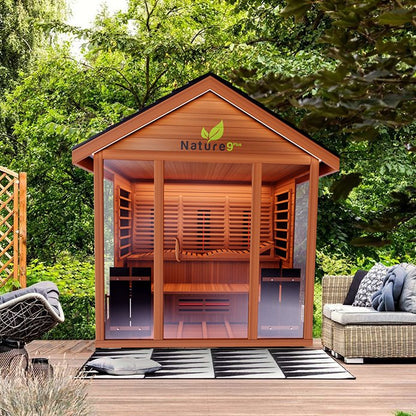 Nature 9 Plus Medical Hybrid Sauna (6 Person) Saunas Medical Saunas 