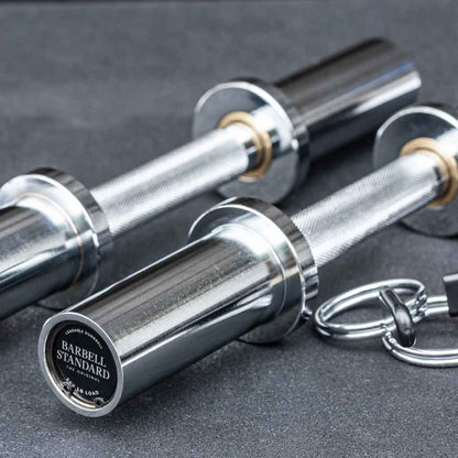 Barbell Standard Loadable Dumbbell Bars - Pair