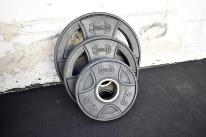 Muscle D Fitness Pro Rubber Olympic Plates