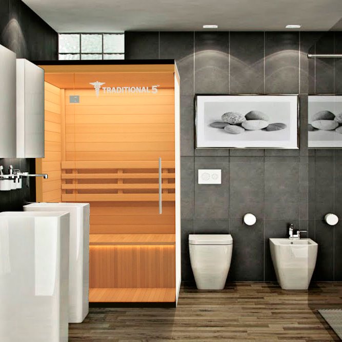 Traditional 5 Medical Sauna (1 Person) Saunas Medical Saunas 