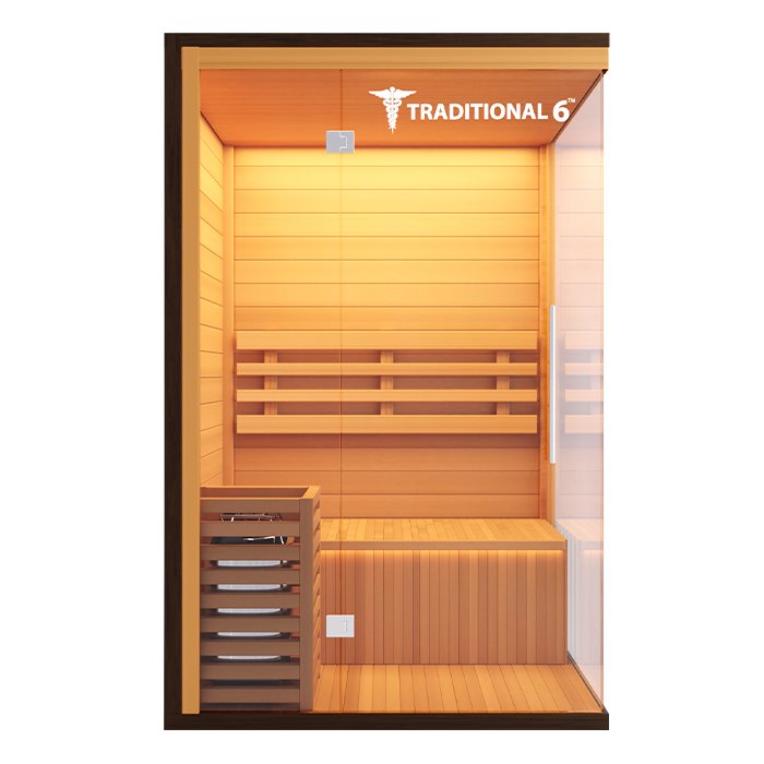 Traditional 6 Medical Sauna (2 Person) Saunas Medical Saunas 