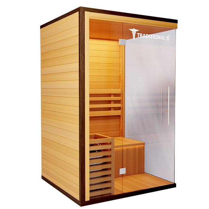 Traditional 6 Medical Sauna (2 Person) Saunas Medical Saunas 