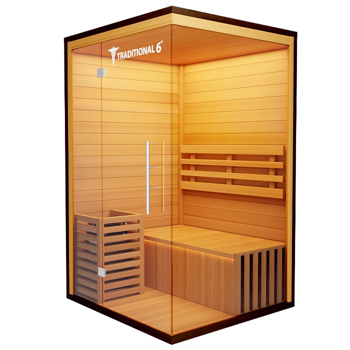 Traditional 6 Medical Sauna (2 Person) Saunas Medical Saunas 