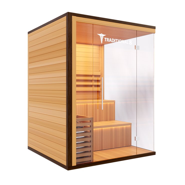 Traditional 8 Medical Sauna (5 Person) Saunas Medical Saunas 