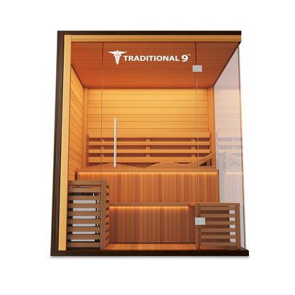 Traditional 9 Medical Sauna (6 Person) Saunas Medical Saunas 