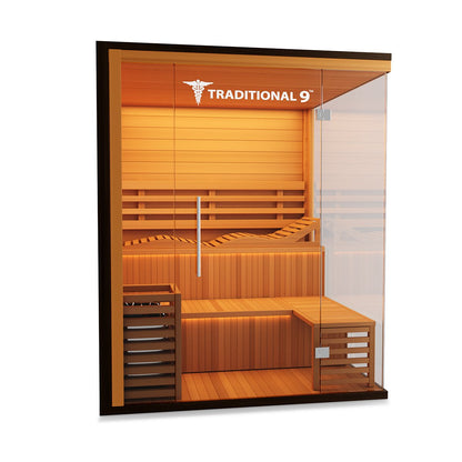 Traditional 9 Medical Sauna (6 Person) Saunas Medical Saunas 