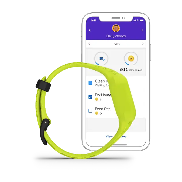 vívofit jr. 3 kids fitness tracker – digi-camo pattern, angled product shot
