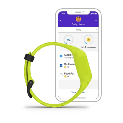 vívofit jr. 3 kids fitness tracker – digi-camo pattern, angled product shot