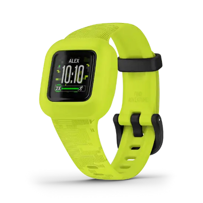 Garmin vívofit jr. 3 digital camo band – front view of square display