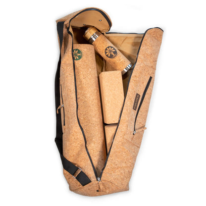 Yolaha Cork Yoga Mat Carrier Plus